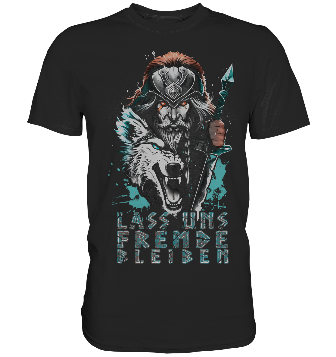 Wikinger Krieger Wolf - Classic Shirt