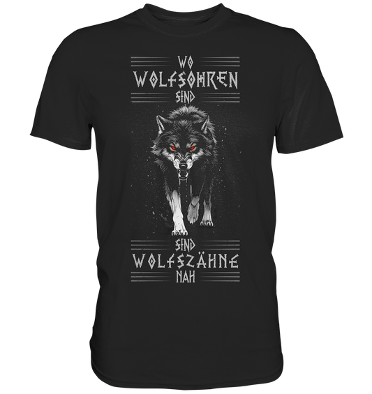 Wolfsohren Wolfszähne  - Classic Shirt