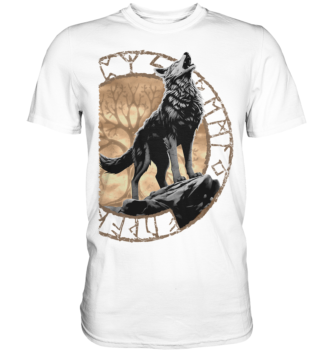 Wolf Yggdrasil  - Classic Shirt