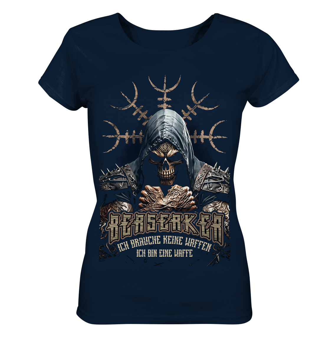 Berserker Ich Brauche Keine Waffen - Ladies Organic Basic Shirt