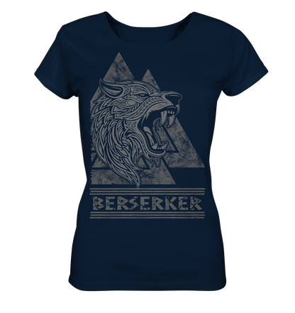 Nordic Wolf Berserker  - Ladies Organic Basic Shirt