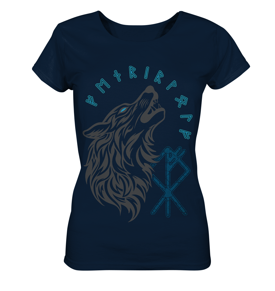 Fenrir Wolf  - Ladies Organic Basic Shirt