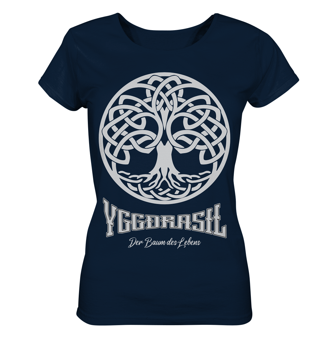 Yggdrasil Der Baum Des Lebens - Ladies Organic Basic Shirt