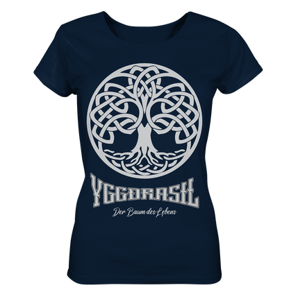 Yggdrasil Der Baum Des Lebens - Ladies Organic Basic Shirt