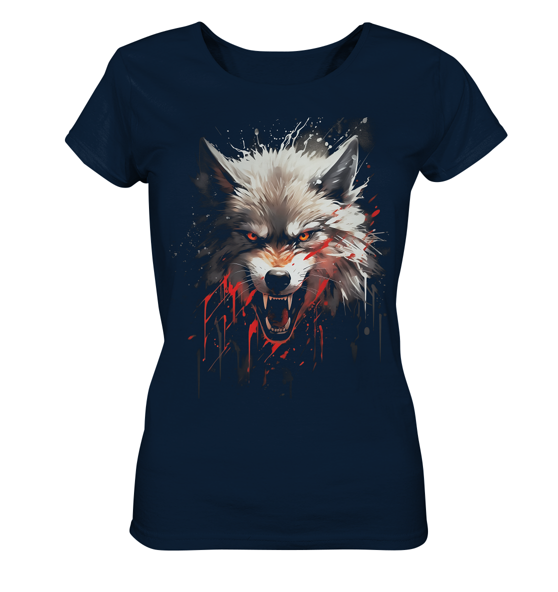 Nordic Wolf - Ladies Organic Basic Shirt