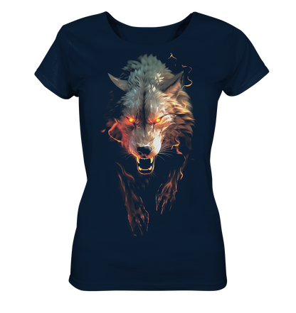 Wolf  - Ladies Organic Basic Shirt