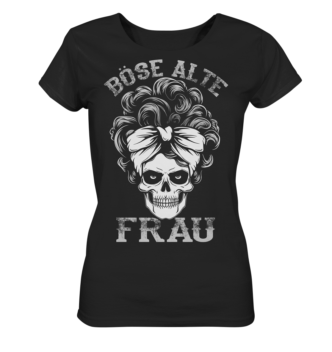 Böse Alte Frau - Ladies Organic Basic Shirt