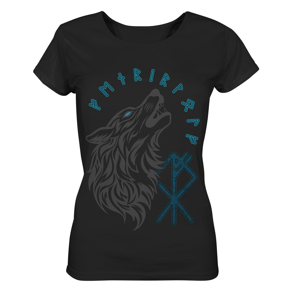 Fenrir Wolf  - Ladies Organic Basic Shirt