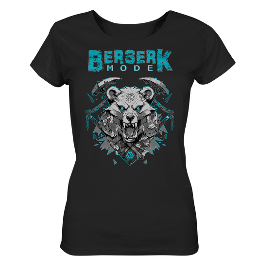 Berserk Mode Bear - Ladies Organic Basic Shirt