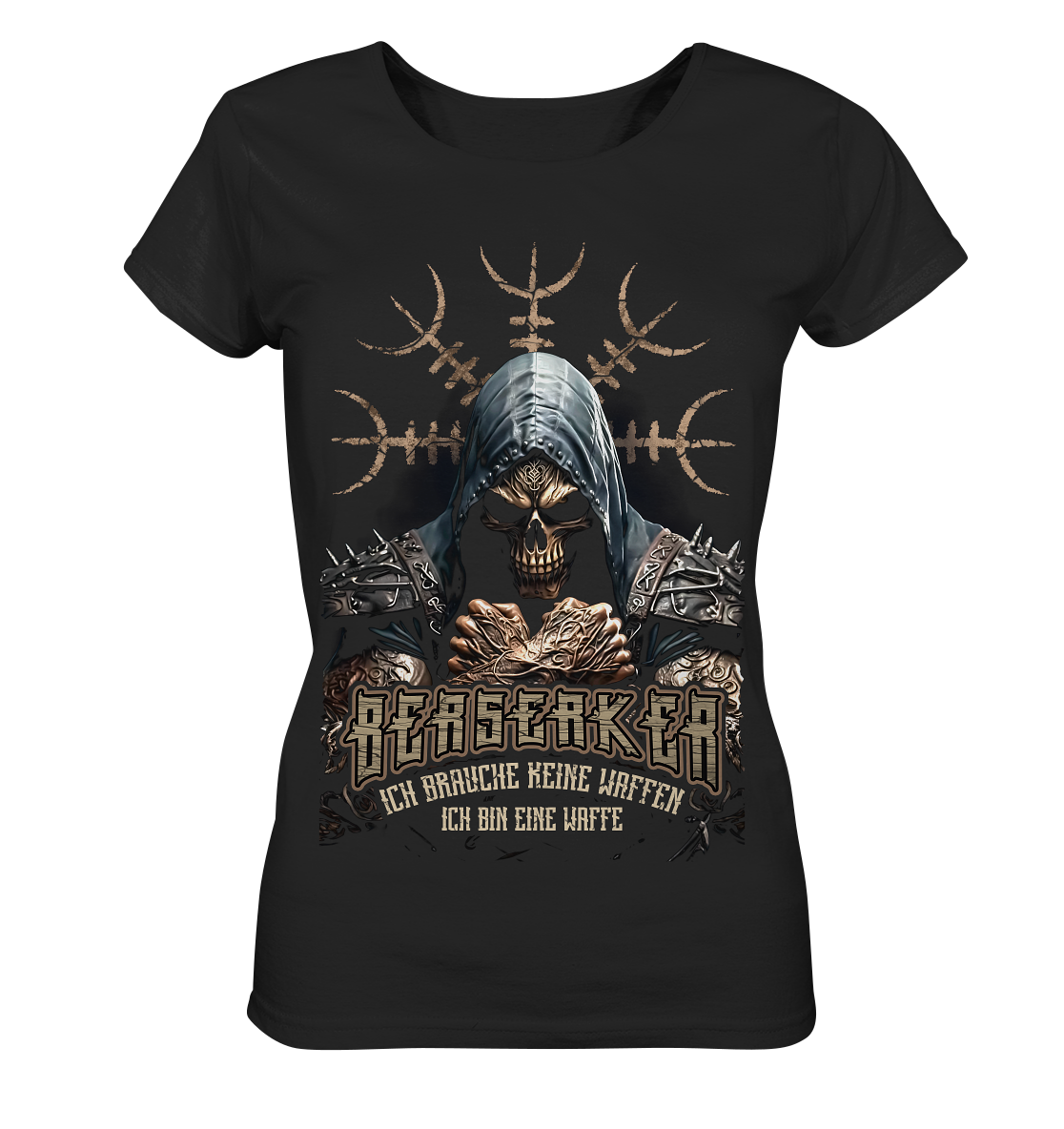 Berserker Ich Brauche Keine Waffen - Ladies Organic Basic Shirt