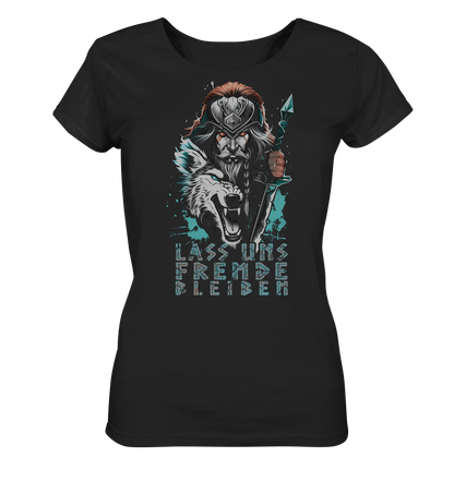 Wikinger Krieger Wolf - Ladies Organic Basic Shirt