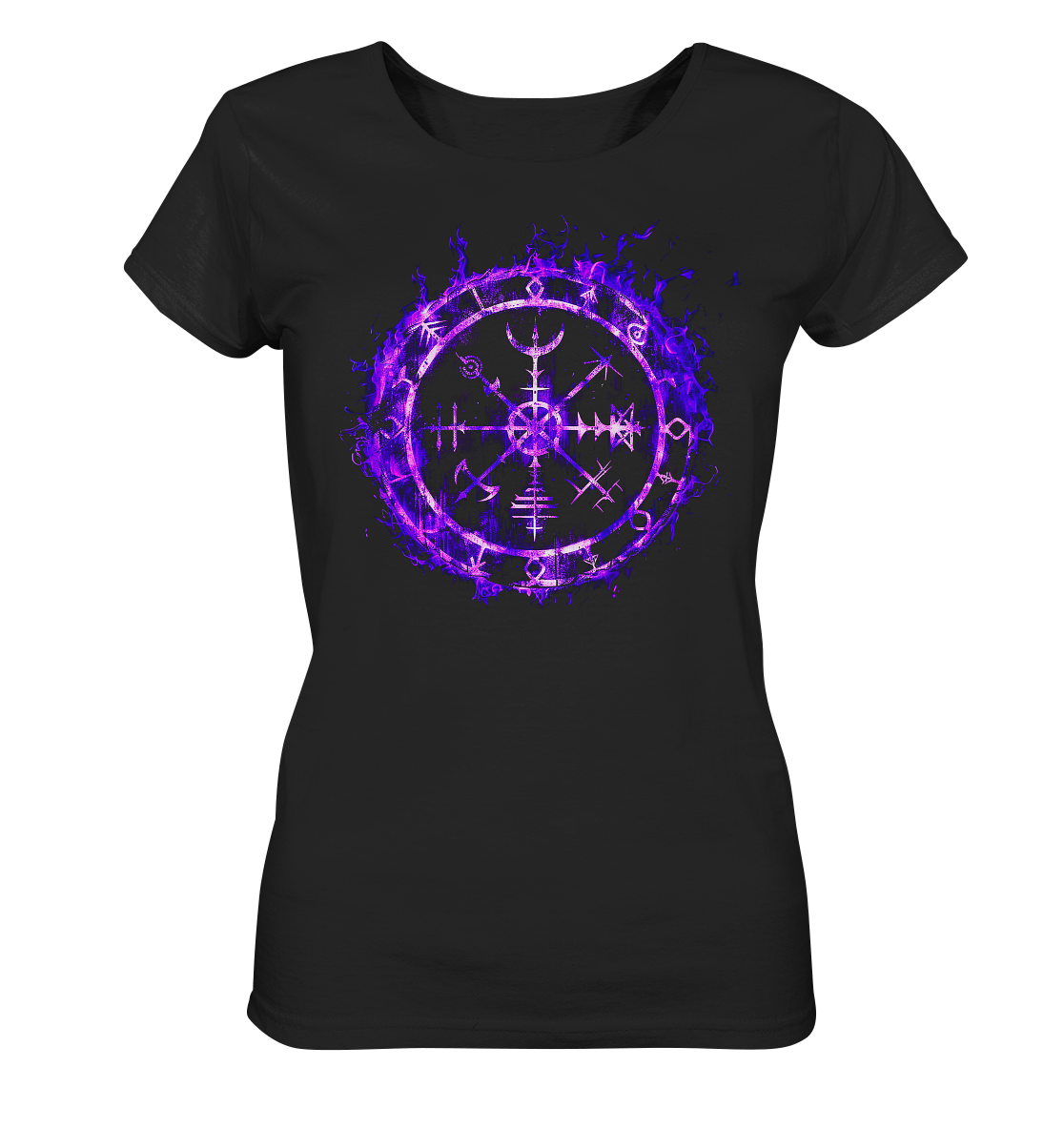 Vegvisir  Abstrarkt - Ladies Organic Basic Shirt