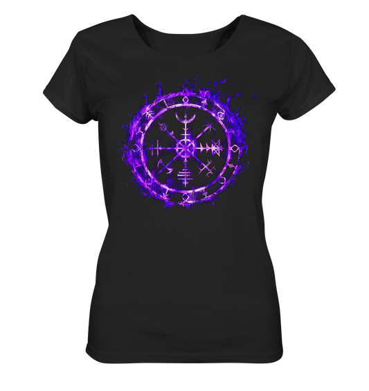 Vegvisir  Abstrarkt - Ladies Organic Basic Shirt