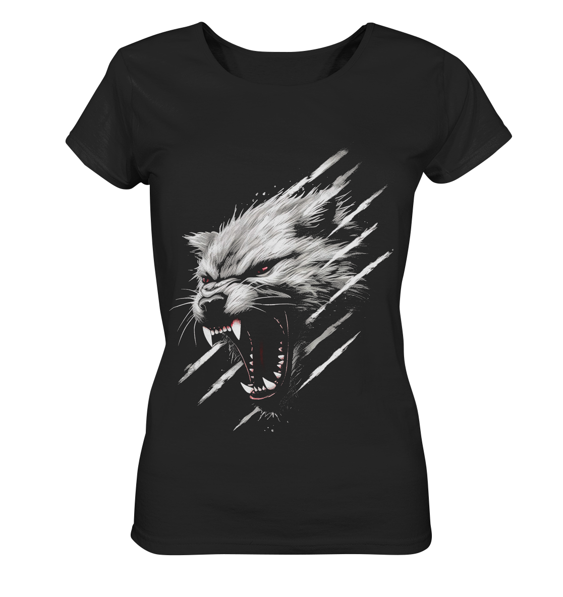 Wolf  - Ladies Organic Basic Shirt