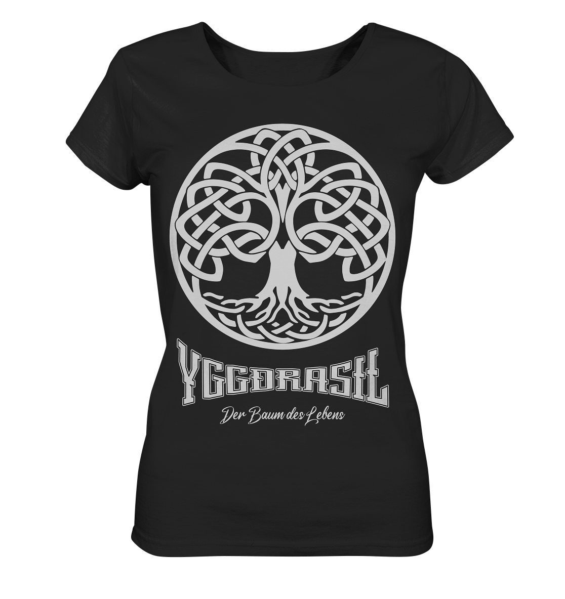 Yggdrasil Der Baum Des Lebens - Ladies Organic Basic Shirt