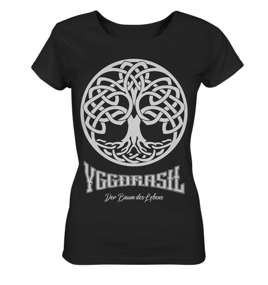 Yggdrasil Der Baum Des Lebens - Ladies Organic Basic Shirt