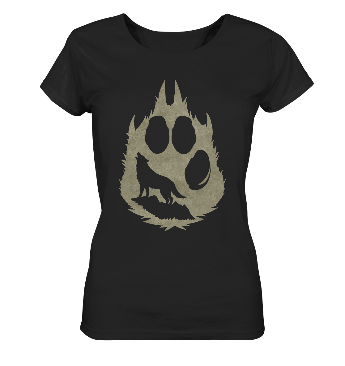 Nordic Wolf - Ladies Organic Basic Shirt