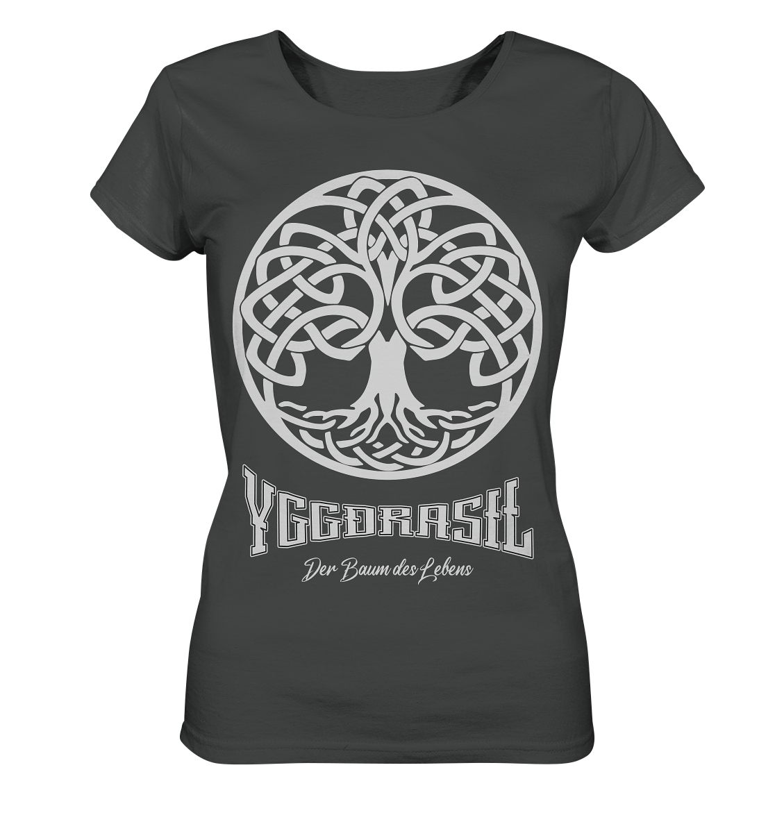 Yggdrasil Der Baum Des Lebens - Ladies Organic Basic Shirt