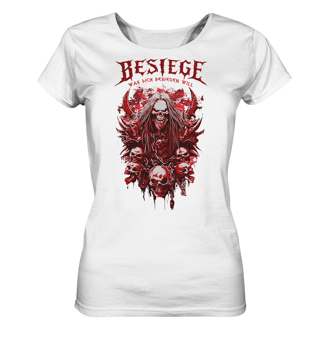 Besiege Was Dich Besiegen Will - Ladies Organic Basic Shirt