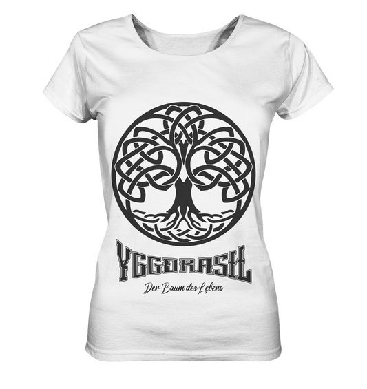 Yggdrasil Der Baum Des Lebens - Ladies Organic Basic Shirt