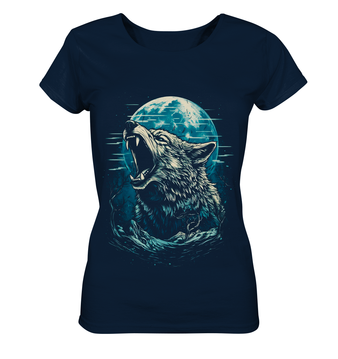 Nordic Wolf  - Ladies Organic Shirt