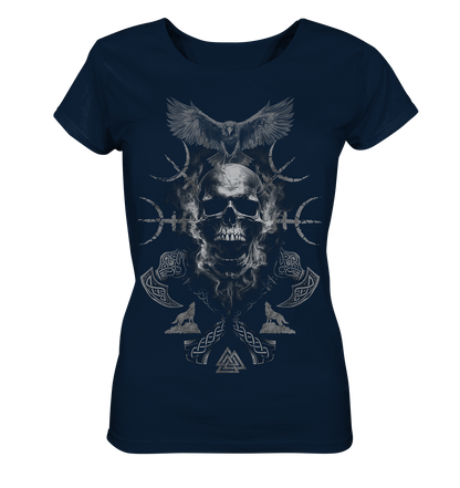 Skull Aegishjalmur - Ladies Organic Shirt