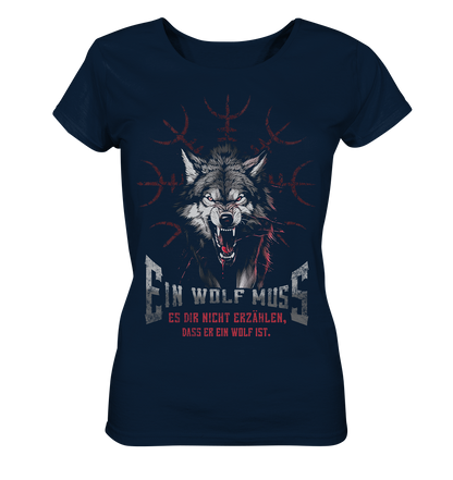 Nordischer Wolf - Ladies Organic Shirt