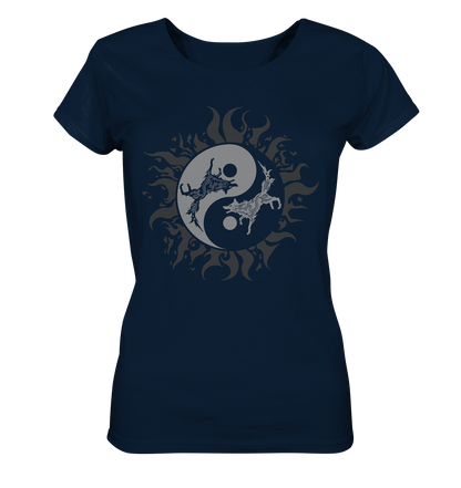 Odins Wölfe Geri und Freki  - Ladies Organic Shirt