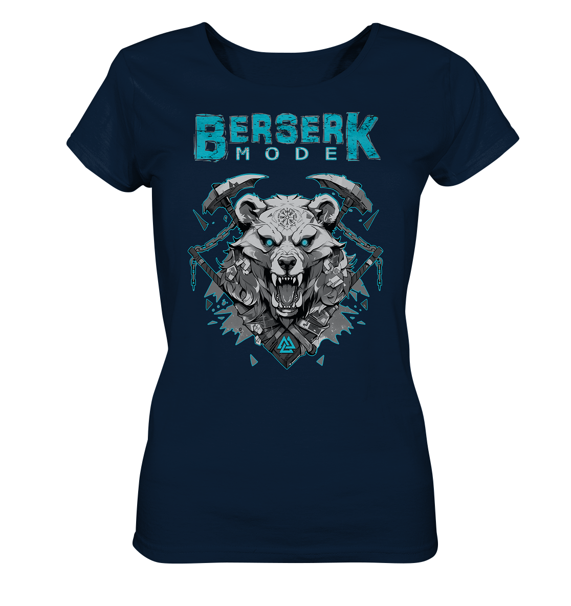 Berserk Mode Bear - Ladies Organic Shirt