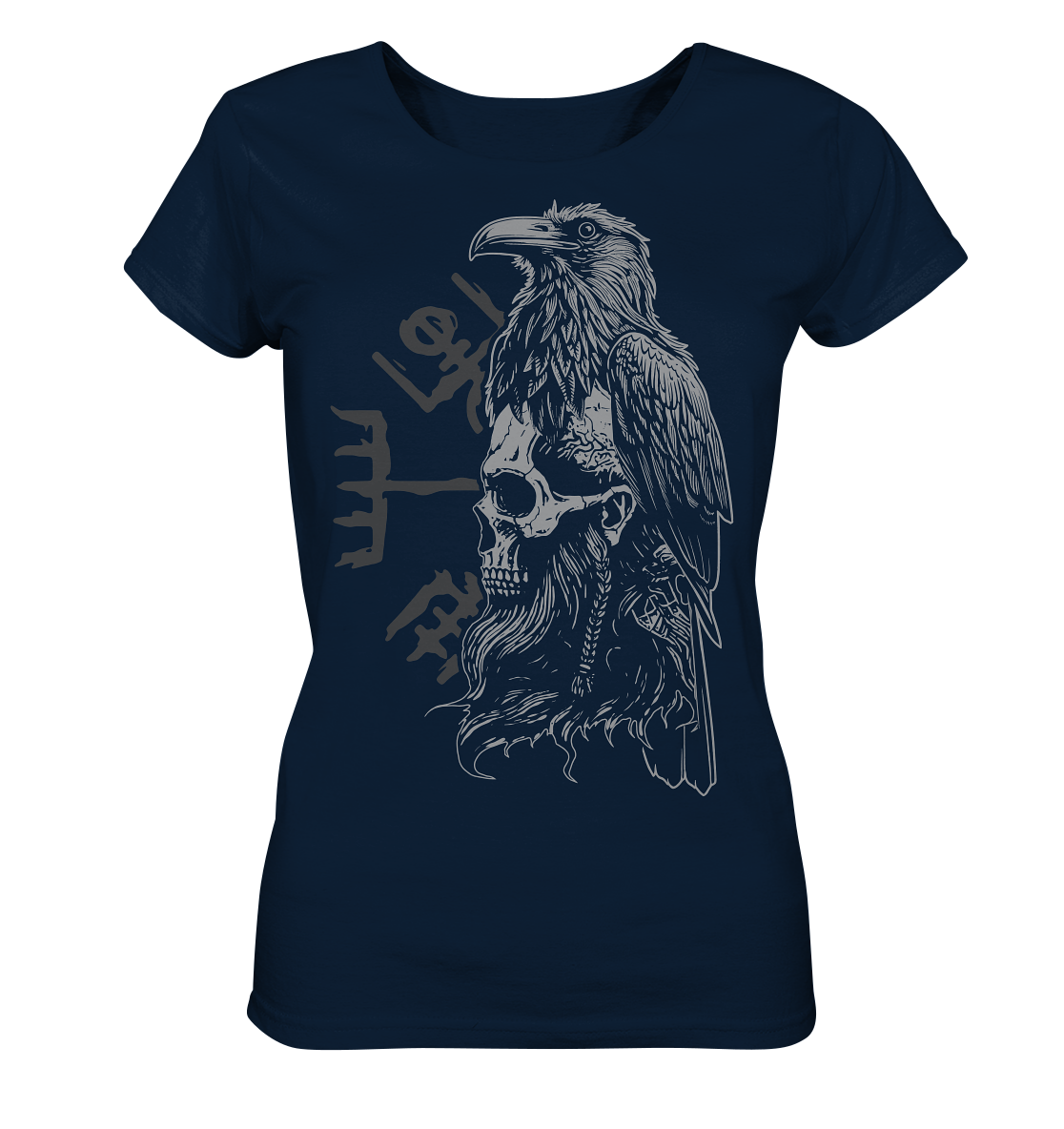 Rabe Schädel Vegvisir - Ladies Organic Shirt