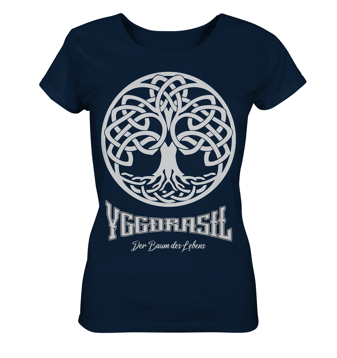 Yggdrasil Der Baum Des Lebens - Ladies Organic Shirt