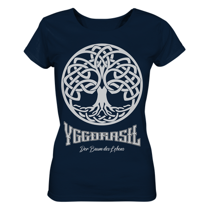 Yggdrasil Der Baum Des Lebens - Ladies Organic Shirt