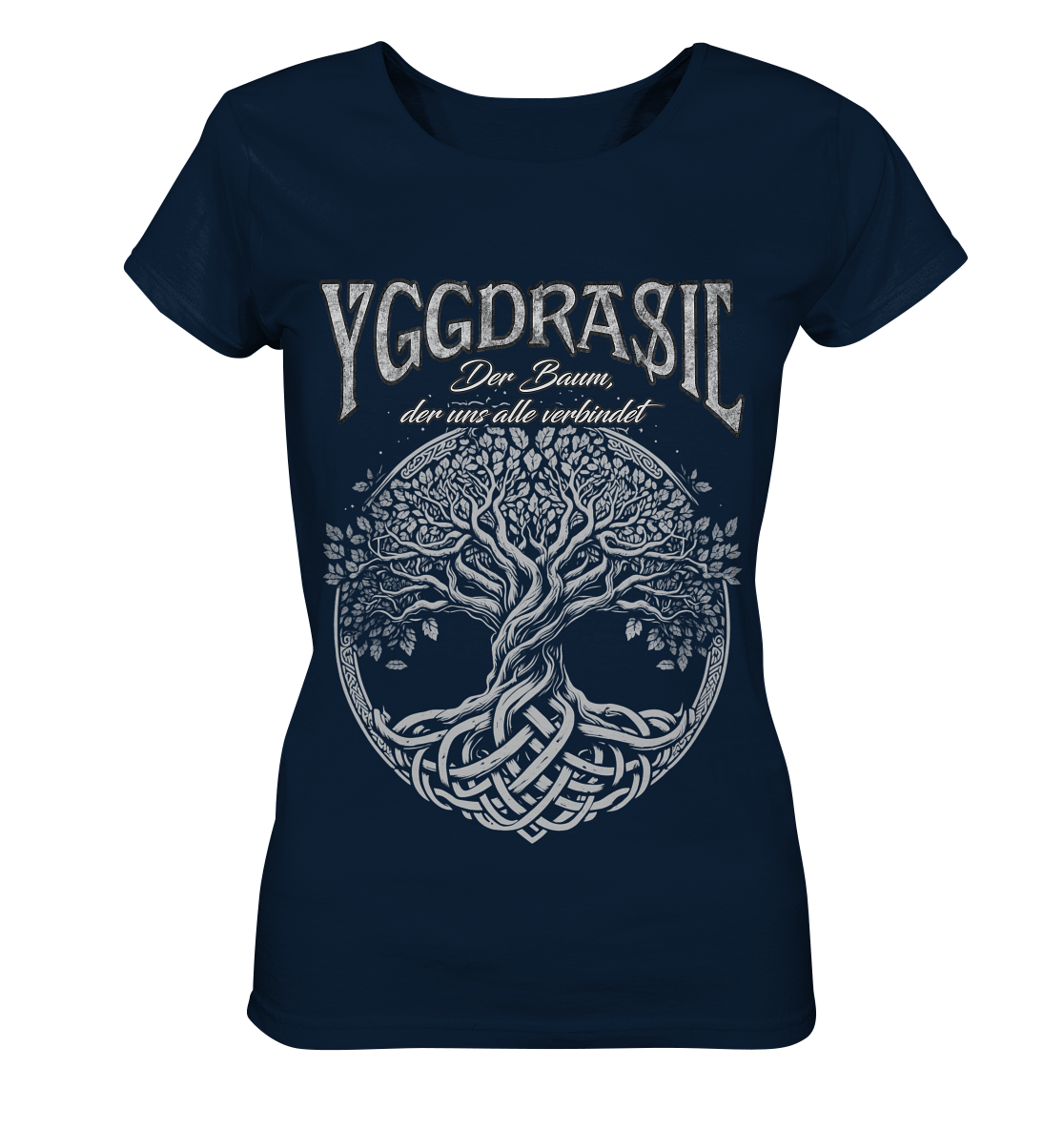 Der Baum Der Uns Alle Verbindet - Ladies Organic Shirt | Sale