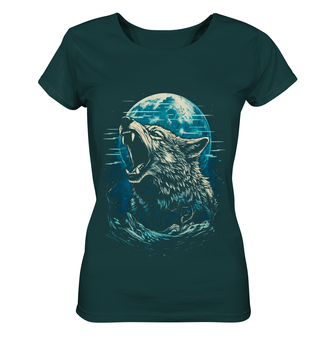 Nordic Wolf  - Ladies Organic Shirt