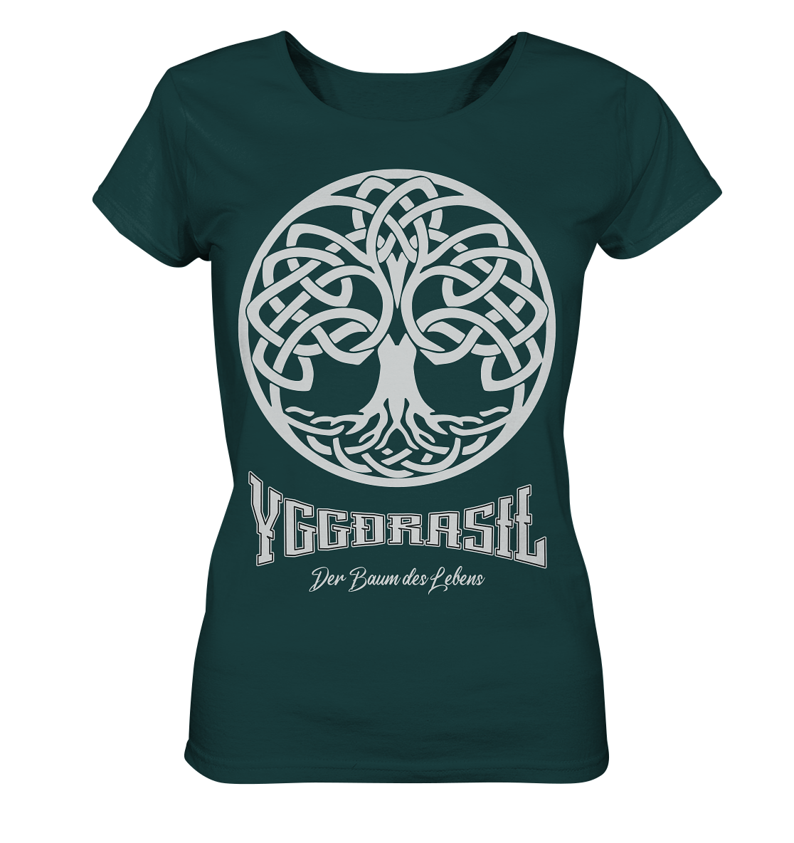 Yggdrasil Der Baum Des Lebens - Ladies Organic Shirt