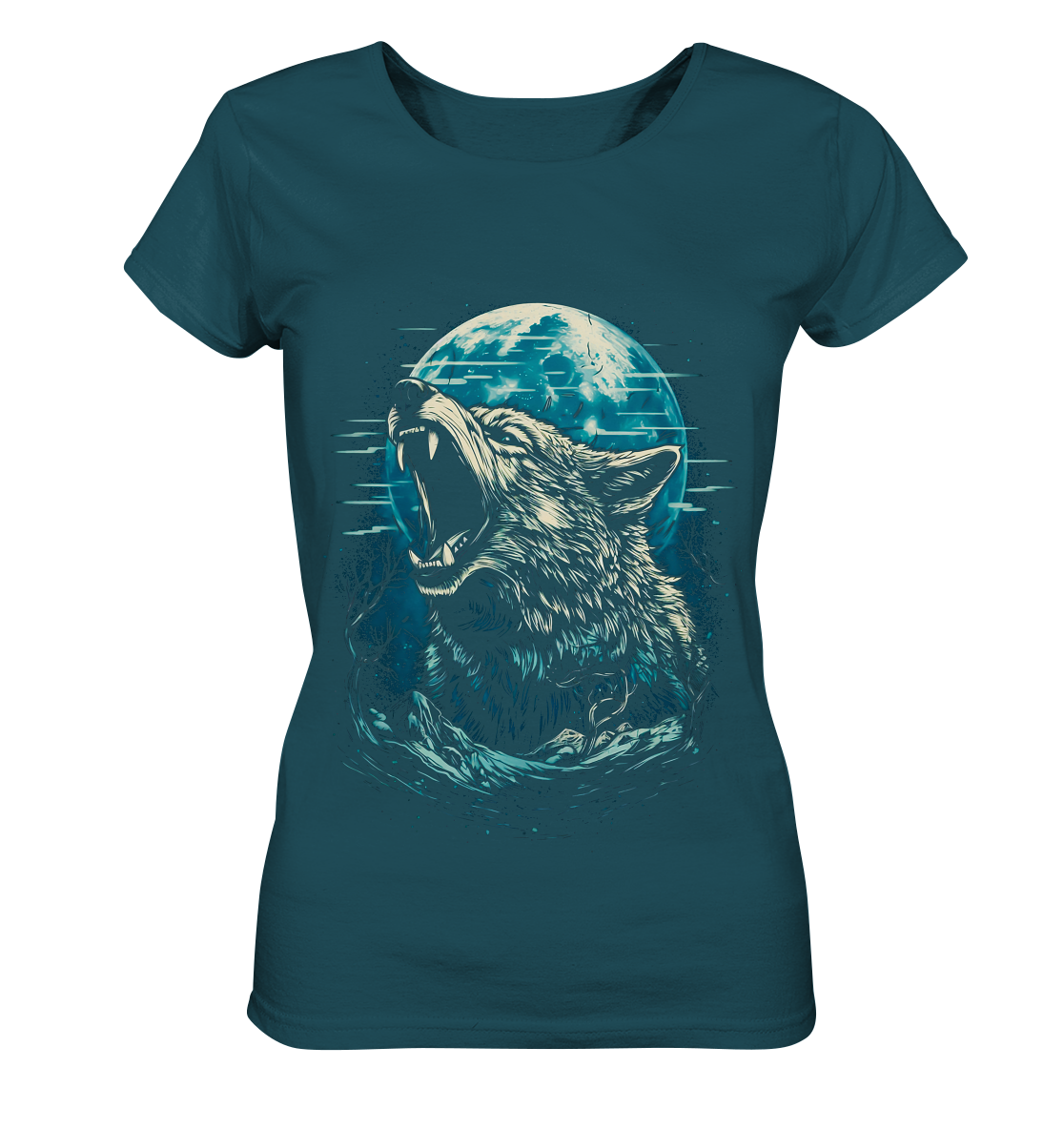 Nordic Wolf  - Ladies Organic Shirt