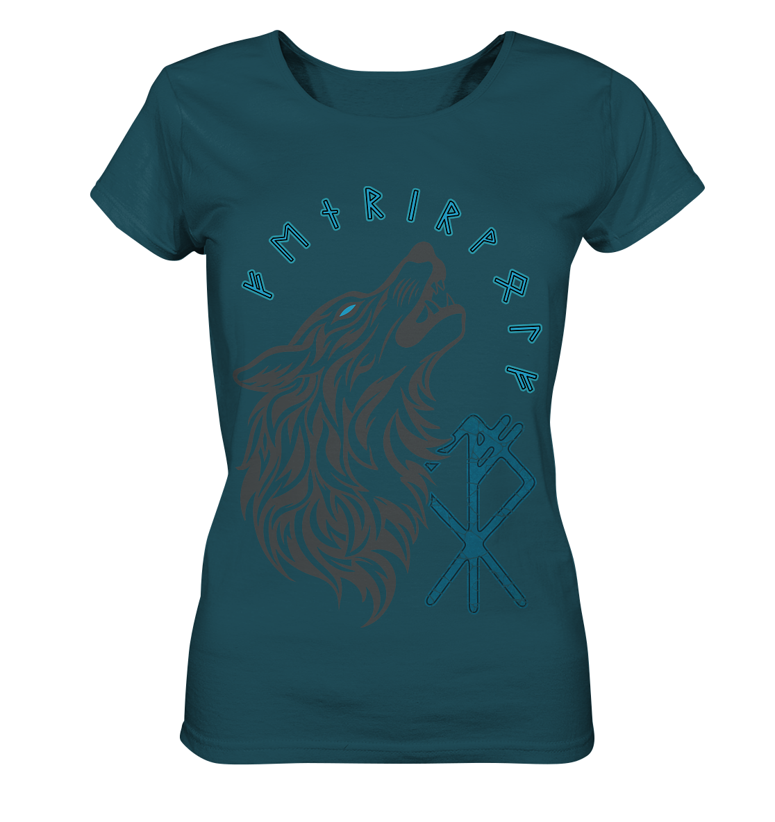 Fenrir Wolf  - Ladies Organic Shirt