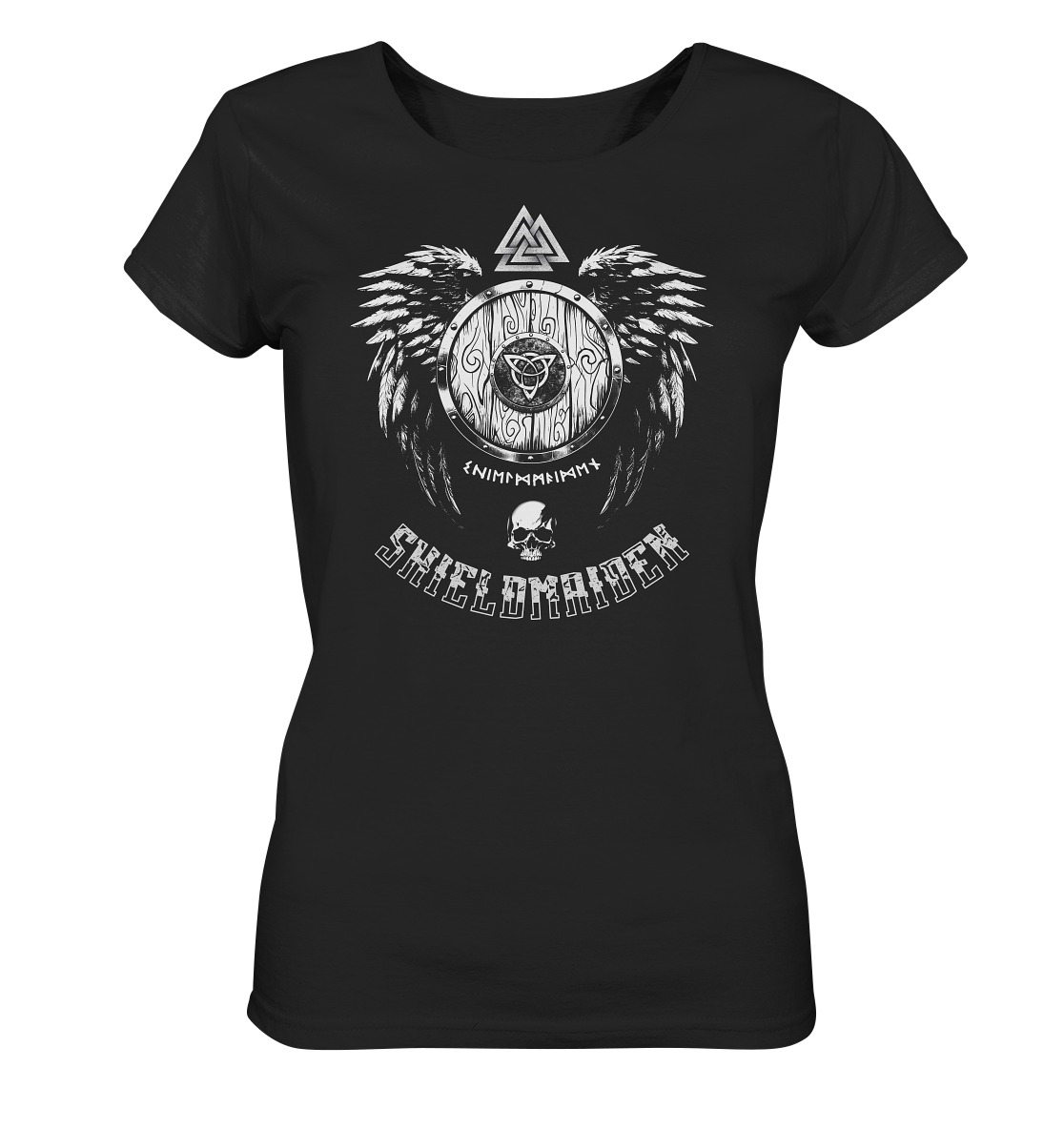 Shieldmaiden Wikinger Kriegerin - Ladies Organic Shirt