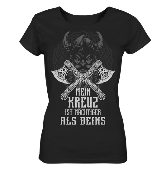 Mein Kreuz - Ladies Organic Shirt