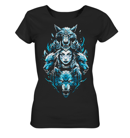 Kriegerin Wölfe - Ladies Organic Shirt