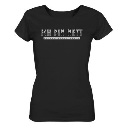 Ich Bin Nett - Ladies Organic Shirt