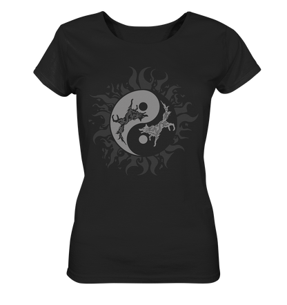 Odins Wölfe Geri und Freki  - Ladies Organic Shirt