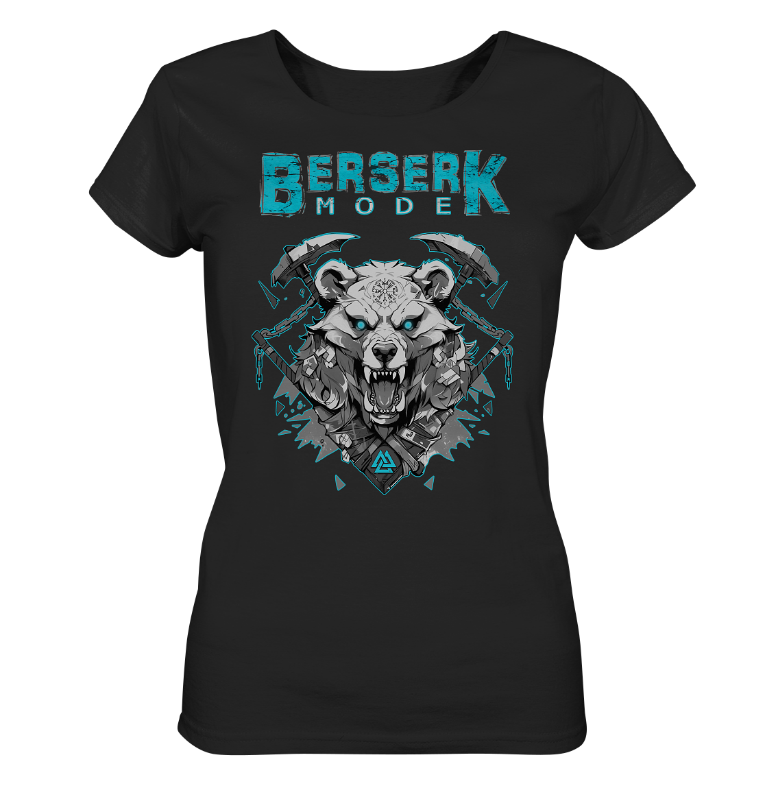 Berserk Mode Bear - Ladies Organic Shirt