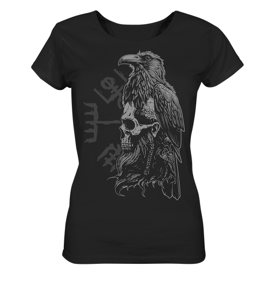 Rabe Schädel Vegvisir - Ladies Organic Shirt