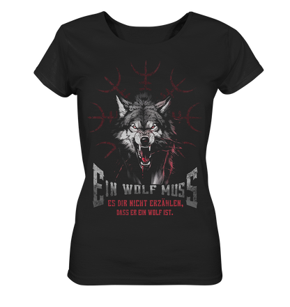 Nordischer Wolf - Ladies Organic Shirt