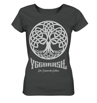 Yggdrasil Der Baum Des Lebens - Ladies Organic Shirt