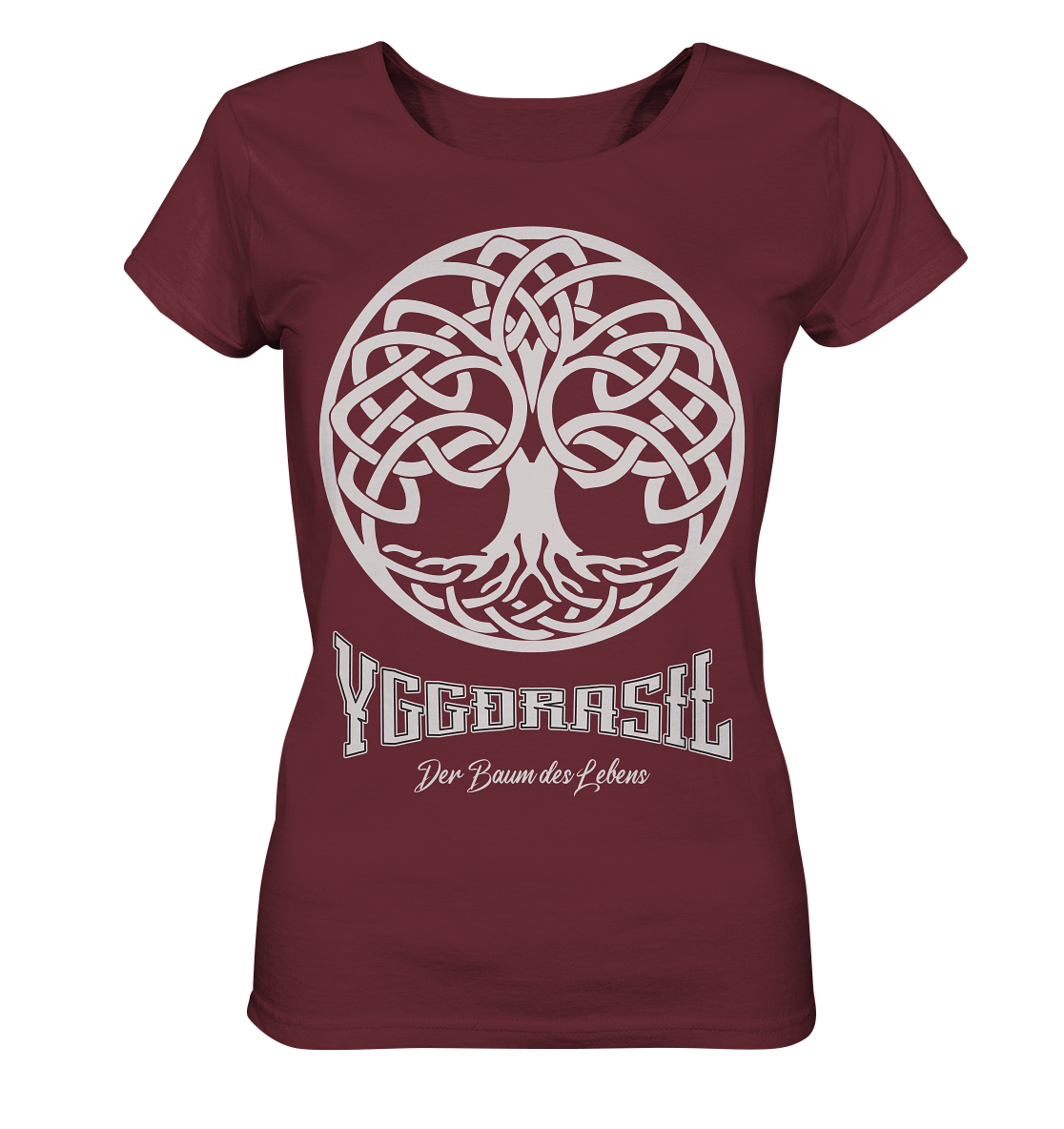 Yggdrasil Der Baum Des Lebens - Ladies Organic Shirt