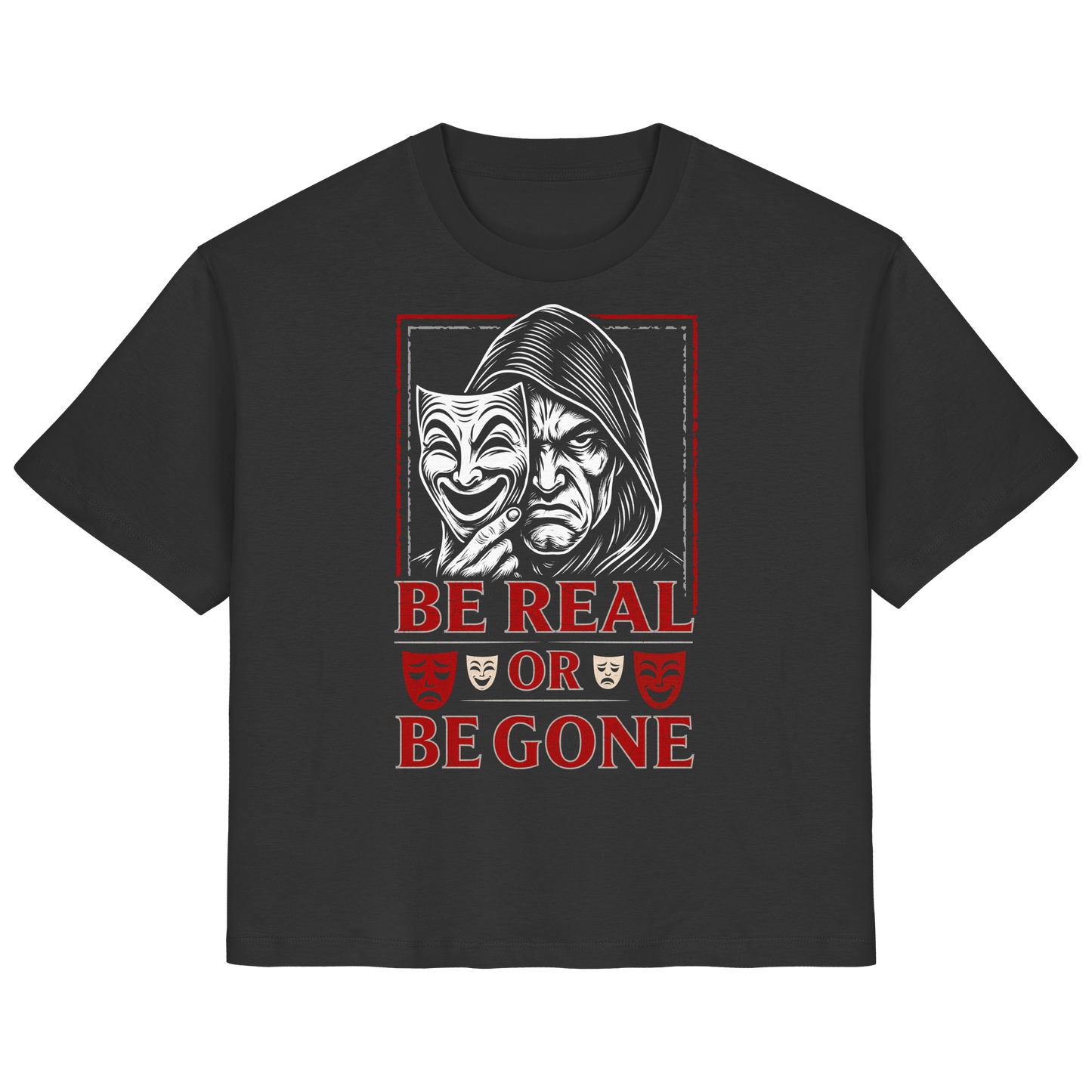 Be Real Or Be Gone  - Ladies Organic Shirt