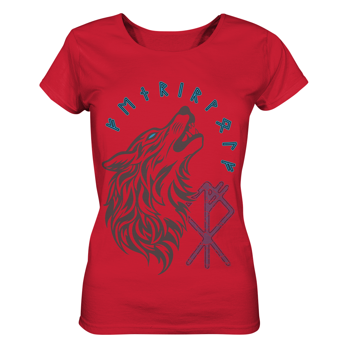 Fenrir Wolf  - Ladies Organic Shirt