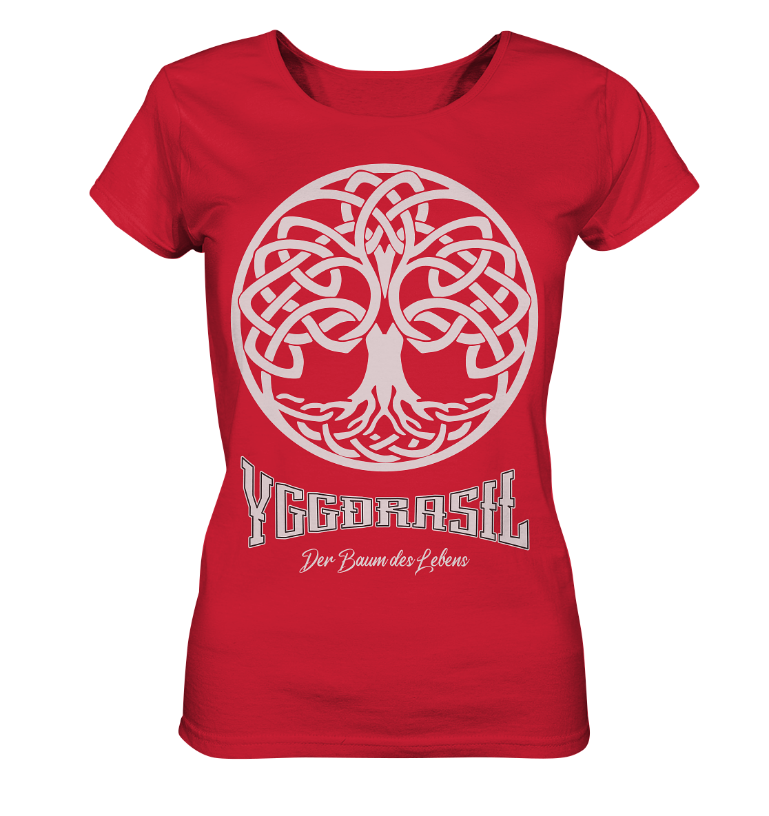 Yggdrasil Der Baum Des Lebens - Ladies Organic Shirt